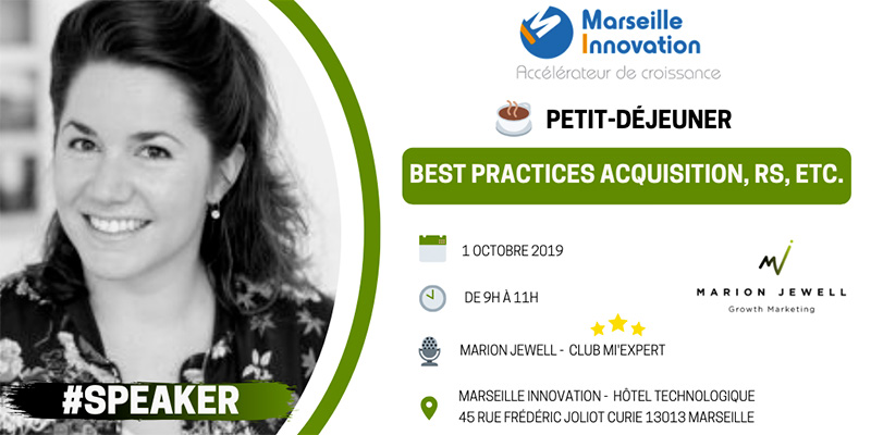 Petit-déjeuner : Best practices acquisition, rs