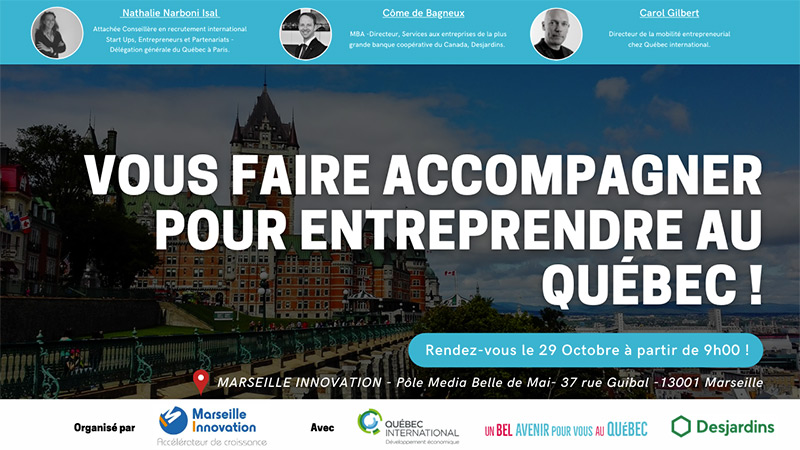 Vous faire accompagner pour entreprendre au Québec