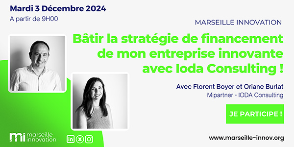 Bâtir la stratégie de financement de mon entreprise innovante avec Ioda Consulting !