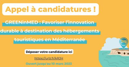 Appel à candidatures GREENinMED