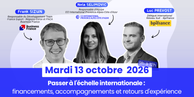 Passer à l'échelle internationale : financements, accompagnements et retours d'expérience