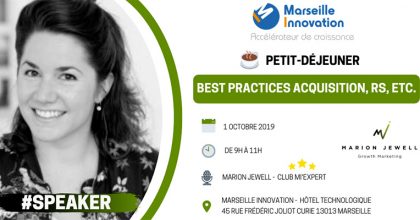 Petit-déjeuner : Best practices acquisition, rs