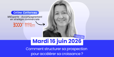 Petit dejeuner structurer sa prospection pour accélérer sa croissance Marseille Innovation Céline Cottereau
