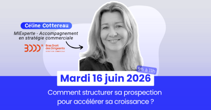 Petit dejeuner structurer sa prospection pour accélérer sa croissance Marseille Innovation Céline Cottereau