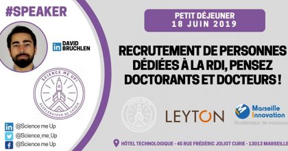 Recrutement de personnes dédiées à la RDI, pensez doctorants et docteurs !
