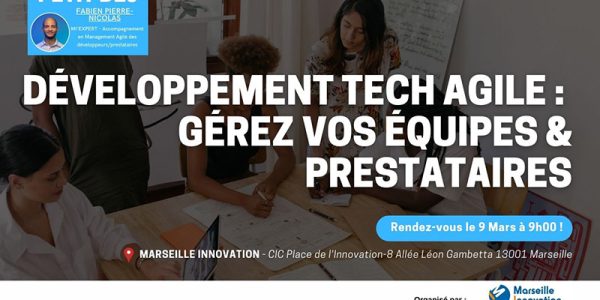 Petit-déjeuner - Développement tech agile : Gérez vos équipes et prestataires